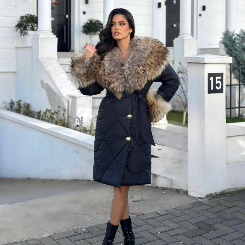 Long Coat With Roccoon